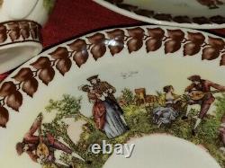 Antiche Riproduzioni Antique Reproduction Teapot Set 18 pcs Victorian Style