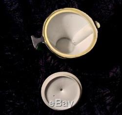 Antique 1920s ART DECO 15 pc Japan TEA SET hand-painted bone china Teapot unique