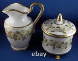 Antique 19thC Naples Real Fabbrica Ferdinandea Porcelain Service Set Italian