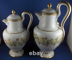 Antique 19thC Naples Real Fabbrica Ferdinandea Porcelain Service Set Italian