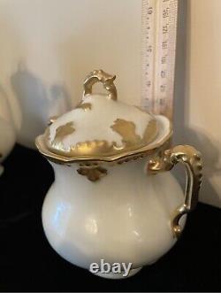Antique AK Limoges Teapot Tea Set Circa 19th Century Excellent condition
