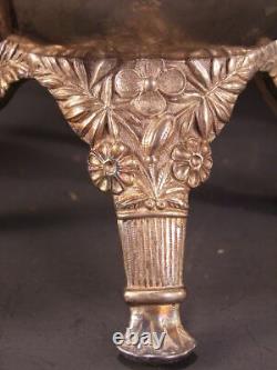 Antique Aesthetic Embossed Repousse Silver Tea Pot Coffee Set Kettle Service 19c