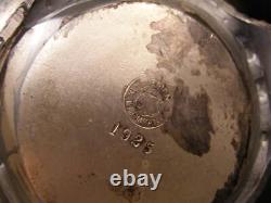 Antique Aesthetic Embossed Repousse Silver Tea Pot Coffee Set Kettle Service 19c
