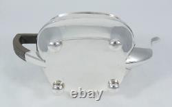 Antique Art Deco 1923 Sterling Silver Georgian Style 800ml Teapot Tea Pot Set HB