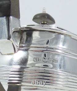 Antique Art Deco 1923 Sterling Silver Georgian Style 800ml Teapot Tea Pot Set HB
