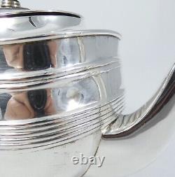 Antique Art Deco 1923 Sterling Silver Georgian Style 800ml Teapot Tea Pot Set HB