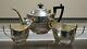Antique Birks Solid Sterling Silver Tea Set (teapot, Sugar Bowl, Milk Jug) 1905