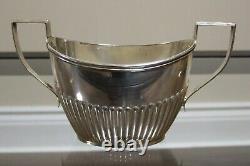 Antique BIRKS Solid Sterling Silver Tea Set (Teapot, Sugar Bowl, Milk Jug) 1905