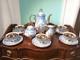 Antique Cottage Core Mayer Wiesau Bavaria 24k Gold Gilt Tea Set Child Demitasse