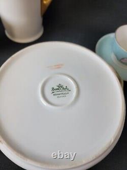 Antique Favorite Bavaria Chocolate Pot Tea Set Sugar Creamer Cup Saucer