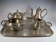 Antique French Cristofle Teapot And Coffeepot Set As/m298