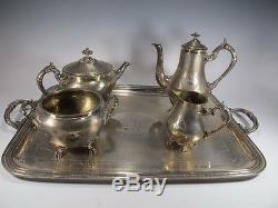 Antique French Cristofle Teapot and Coffeepot Set AS/M298