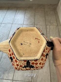 Antique Gaudy Welsh Hand Painted Pattern 1065 Tea Pot Set