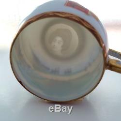 Antique Japanese Eggshell Porcelain Tea Pot Cups & Saucers Set