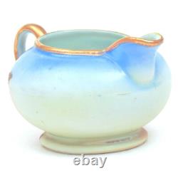 Antique NAGOYA SHOFU NIPPON Japan Tea Set Pot Creamer Cups Saucer FLYING SWANS