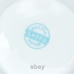 Antique NAGOYA SHOFU NIPPON Japan Tea Set Pot Creamer Cups Saucer FLYING SWANS