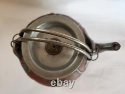 Antique Pewter Clad Yixing 4 Pc. Tea Set, YEE DZU Mark, Circa 1900