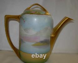 Antique Pickard Chicago IL Tea / Coffee Set Hand Painted By Gasper 1910-1918