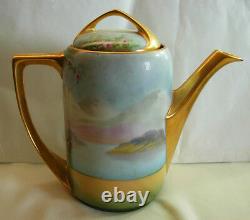 Antique Pickard Chicago IL Tea / Coffee Set Hand Painted By Gasper 1910-1918