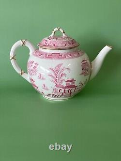 Antique Royal Worcester Willow Pattern Tea Dejeuner Service Set