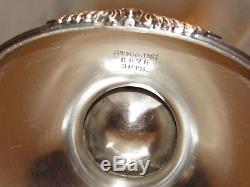 Antique STERLING SILVER 6878 3pc Coffee Tea Pot Creamer Pitcher Sugar Bowl Set