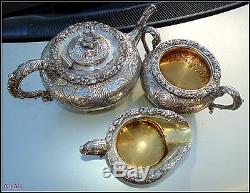 Antique Silverplate tea set late 19th century, Sheffield, England