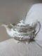 Antique Staffordshire Eng Porcelain Transferware Teapot Lid Feet As-found Lovely