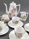 Antique/victorian Germany Mini Childs Tea Set Teapot Cups Saucers Creamer Sugar