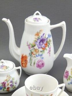 Antique/Victorian GERMANY Mini Childs Tea SET Teapot Cups Saucers Creamer Sugar