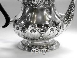 Antique Victorian Silver Tea & Coffee Set Sheffield 1900 (teapot, Coffee Pot)