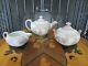Antique Wedgwood Pale Lilac Jasperware Tea Set (teapot, Sugar Bowl & Creamer)
