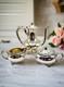 Antique Wilcox Is Silverplate Leaf Coffee Tea Pot Set Sugar Creamer Manor