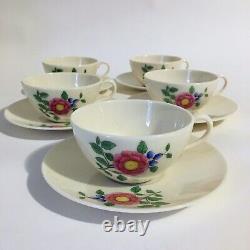 Arden Rose by Lenox Floral Tea Set Teapot Cups