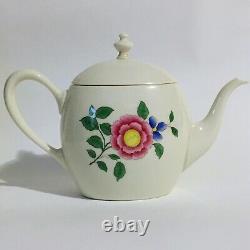 Arden Rose by Lenox Floral Tea Set Teapot Cups