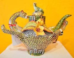 Ardmore Leopard Tea Pot