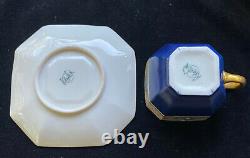 Art Deco Belleek Tea Set 1906-1924 Teapot Sugar Creamer 8 Cups&Saucers -By Lenox