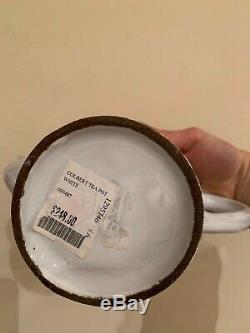 Astier de Villatte teapot set (mug, teapot, milk saucer) NEW with tags