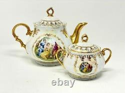Atelier Osten Original Carlsbad Czech Republic Partial Tea Set Teapot Sugar Bowl