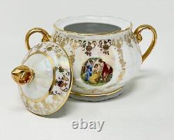 Atelier Osten Original Carlsbad Czech Republic Partial Tea Set Teapot Sugar Bowl