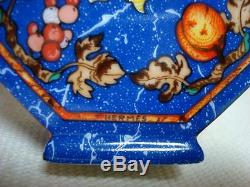 Auth HERMES'Tea pot','Sugar pot''Milk pitcher' Marqueterie de Pierres