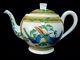 Authentic Hermes Tea Pot Toucans