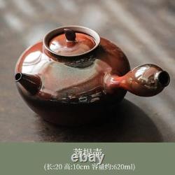 Automatic Electric Tea Pot Set with Walnut Wood