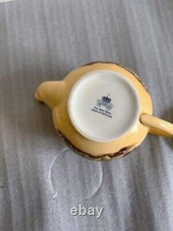 Aynsley Orchard Gold Tea Pot & Sugar Pot set