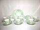 Aynsley Soft Green Floral 22piece Tea Set With Matching Teapot & Water Jug
