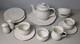 Belleek Serenity Tea Set, Tea Pot 2 Cup & Saucer Sugar And Creamer, Bowls More