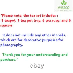 Bat Trang Pottery Ceramic Tea Set Authentic Vietnamese Craftsmanship Village