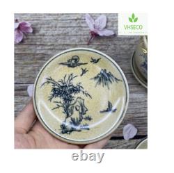 Bat Trang Pottery Ceramic Tea Set Authentic Vietnamese Craftsmanship Village