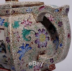 Beautiful Antique China Yixing Zisha teapot Handmade Purple sand Teapots PT167