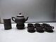 Beautiful Japanese Tea Pot Set For 6 Vintage
