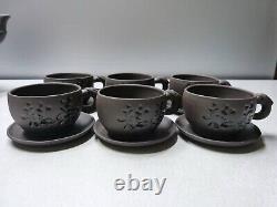 Beautiful Japanese Tea Pot Set for 6 Vintage